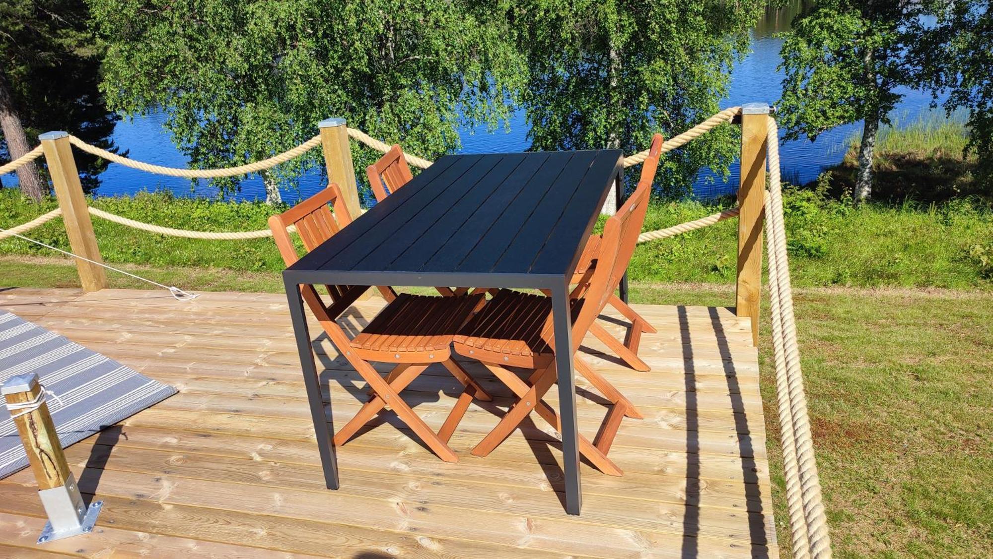 Glamping Taelt/Tent - Glampingzelt -Lodge - Sjoeutsikt Blattniksele Esterno foto